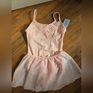 NWT Cat & Jack Pink Leotard And Skirt